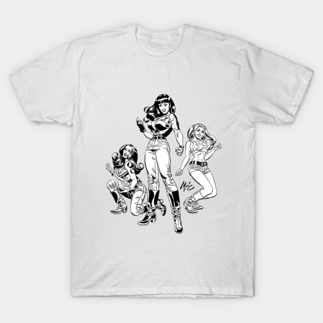 Pussycats Are GO! T-Shirt by Tura Satana Inc